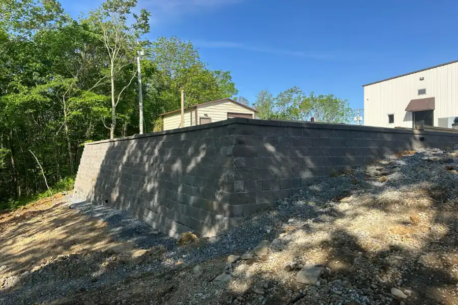 Retaining Wall Installation
