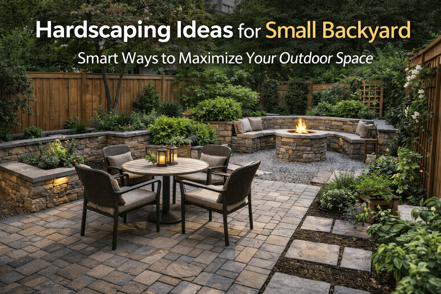 Hardscaping Ideas for Small Backyard: Smart Ways to Maximize Your Outdoor Space