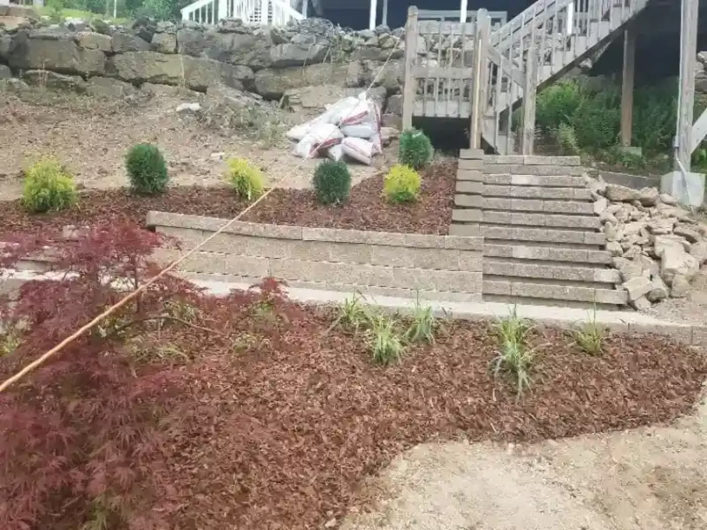 Landscaping and lawn project, Johnson City TN