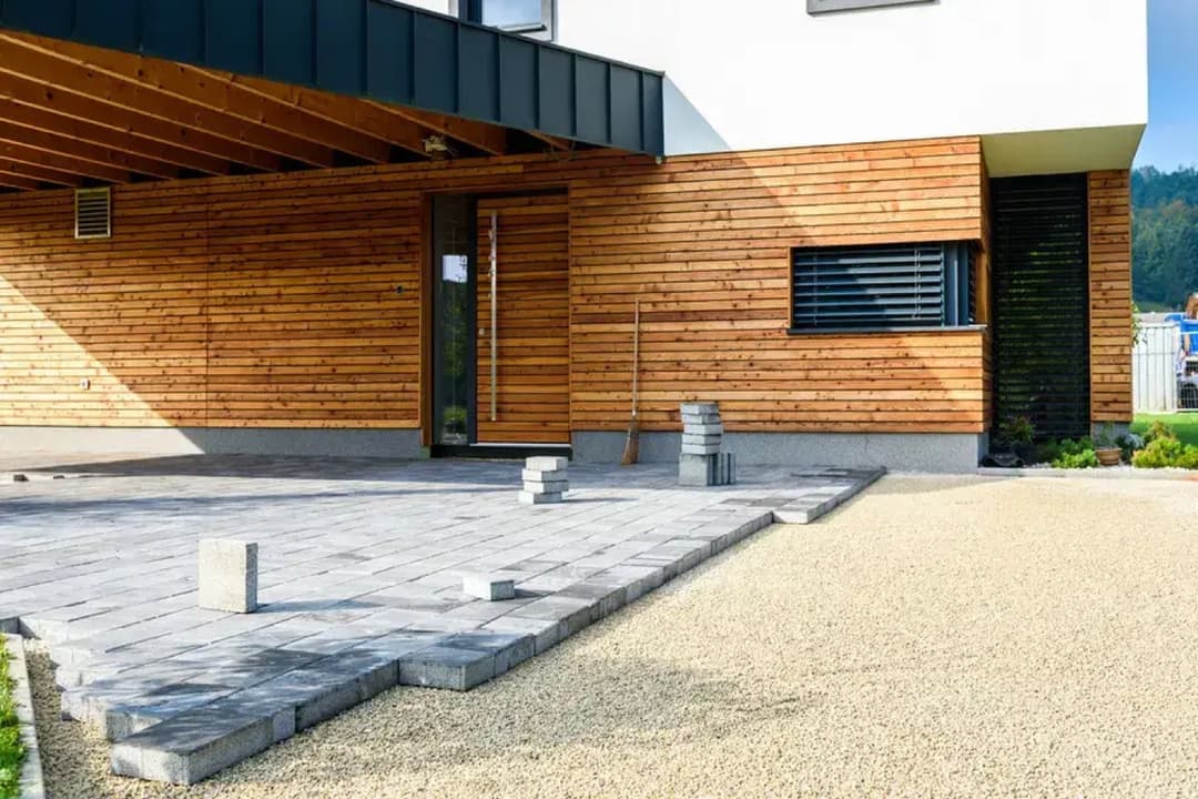 Professional patio installation project, Johnson City TN