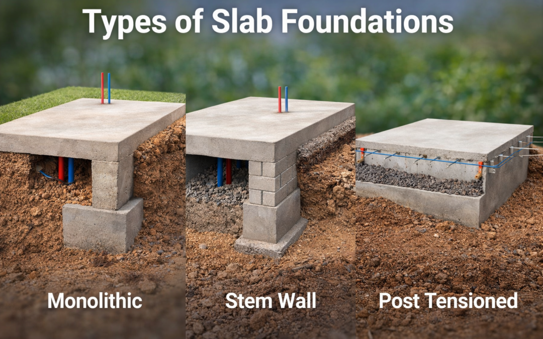 Types of Slab Foundations: A Homeowner’s Guide to Understanding Your Options